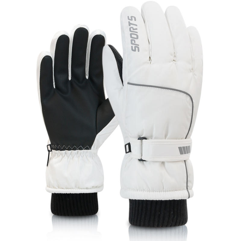 Street Fashion Gloves - Luvas de esqui profissionais masculinas e
