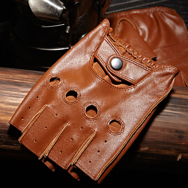 Street Fashion Gloves - Luvas de meio dedo do homem