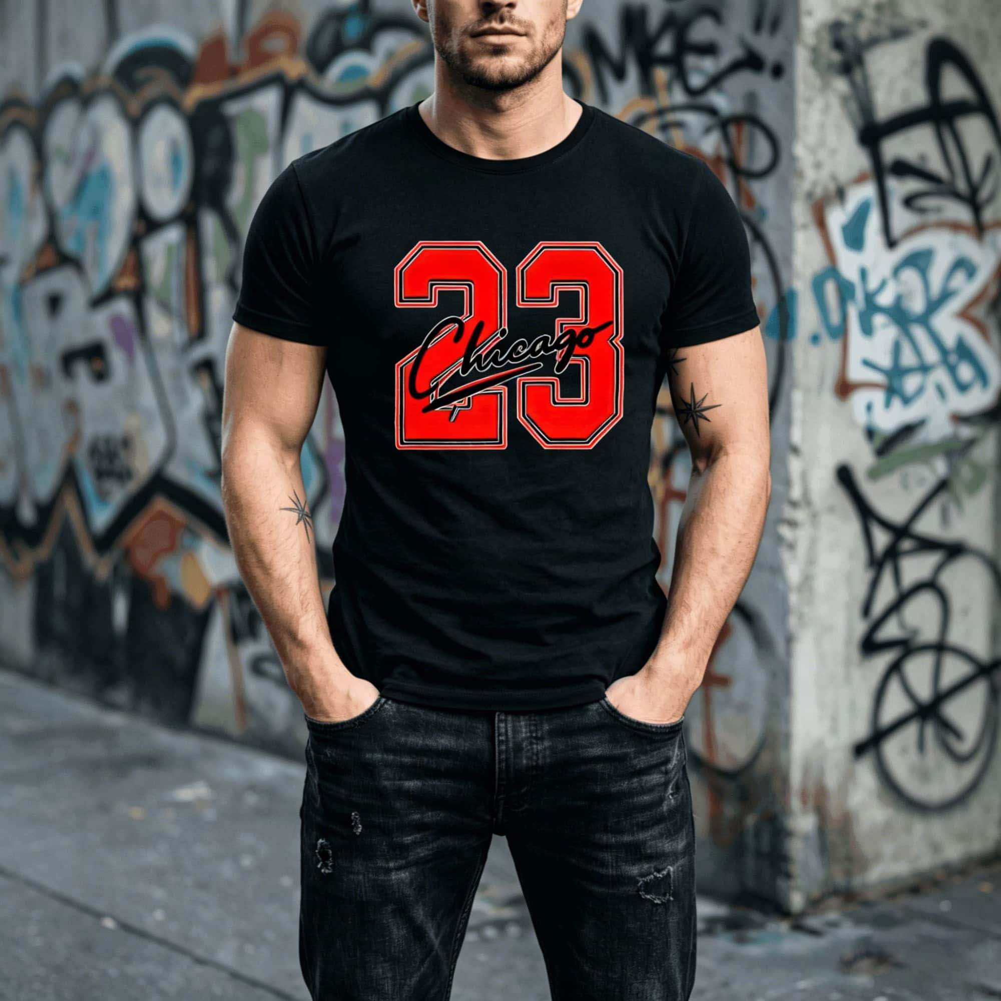 Street Fashion Chicago - Camiseta Masculina de Verão Chicago com