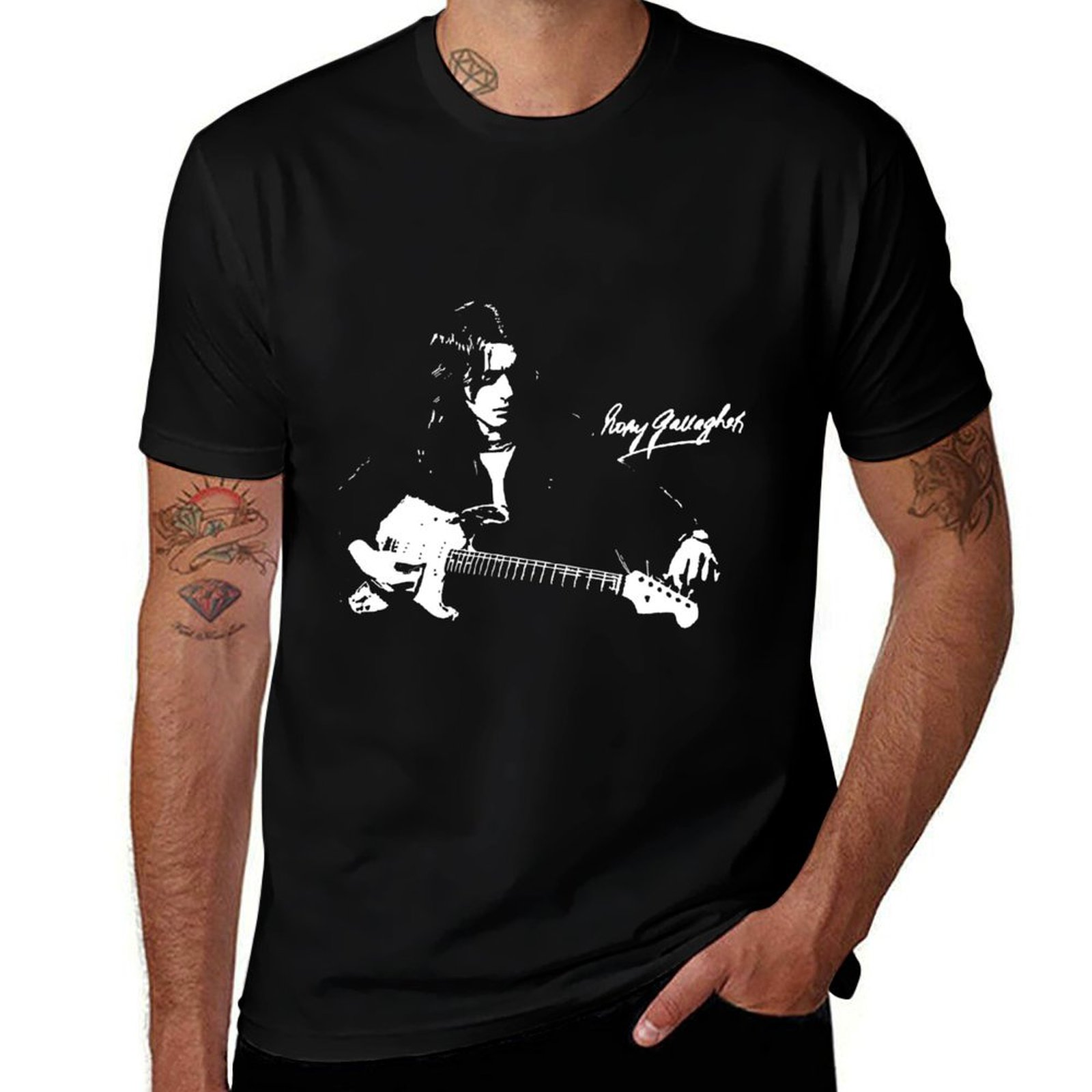 Street Fashion Essentials - Camiseta Essencial Rory Gallagher, Camiseta Casual