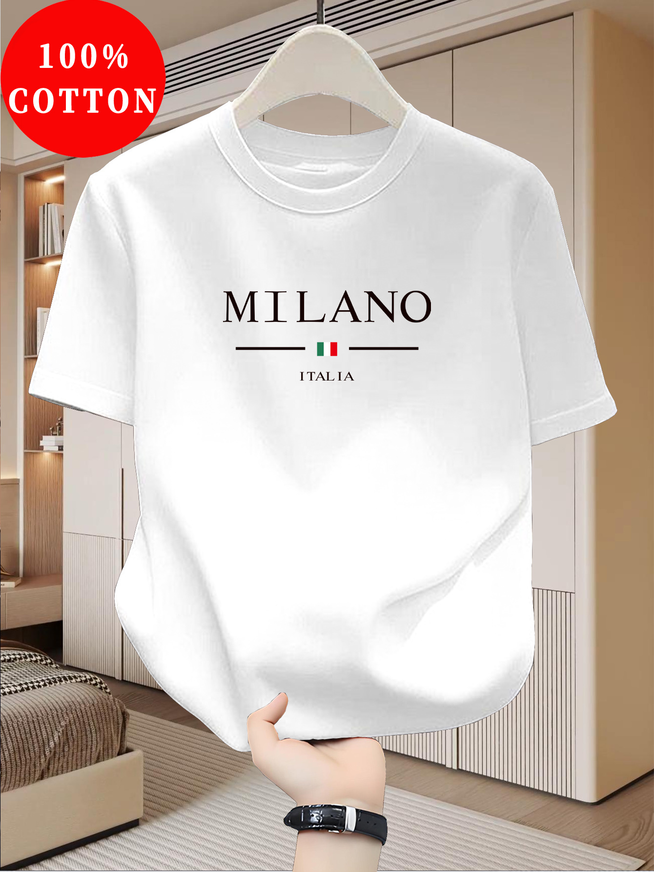 Street Fashion In Milan - Camisetas de Verão Casuais e Modernas