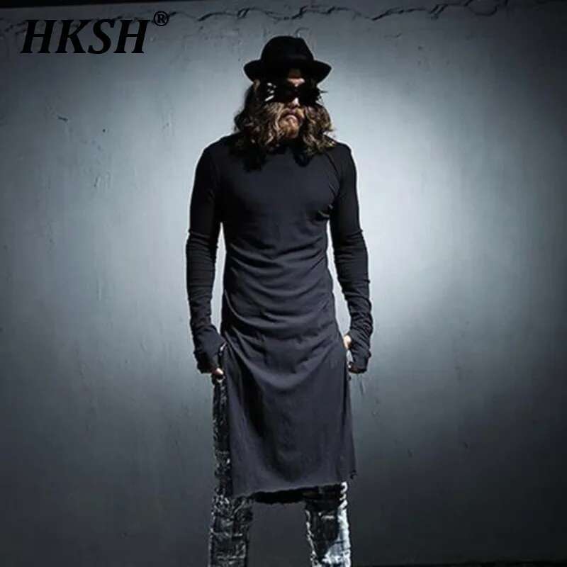 Street Fashion Gloves - Hksh masculino primavera maré escuro personalizado