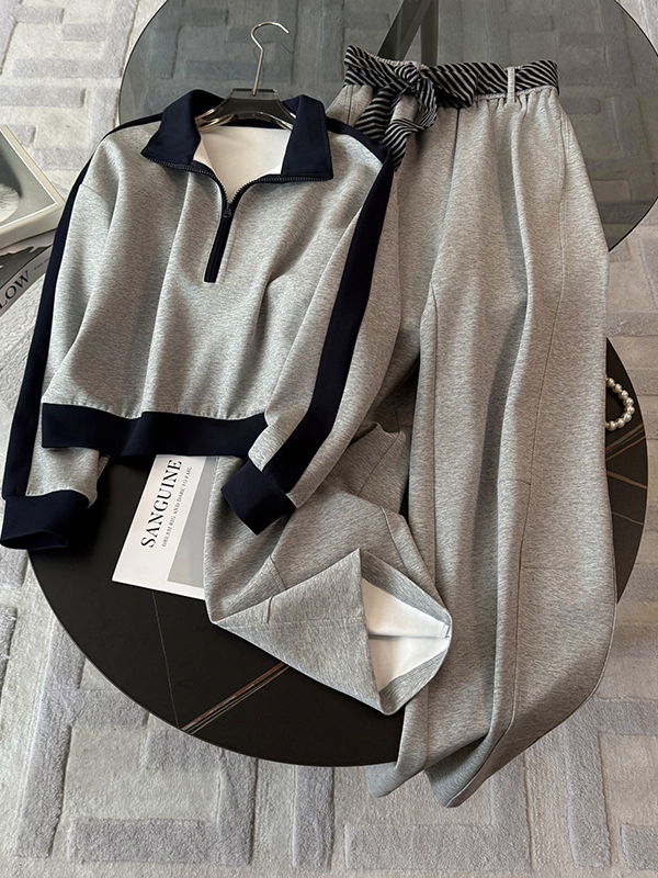 Street Fashion Jacket - Conjunto de Roupas Casuais de Estilo