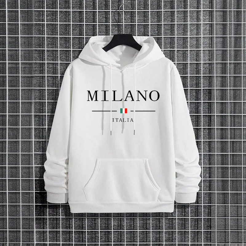 Street Fashion In Milan - Itália milan moda masculina hoodies 2025