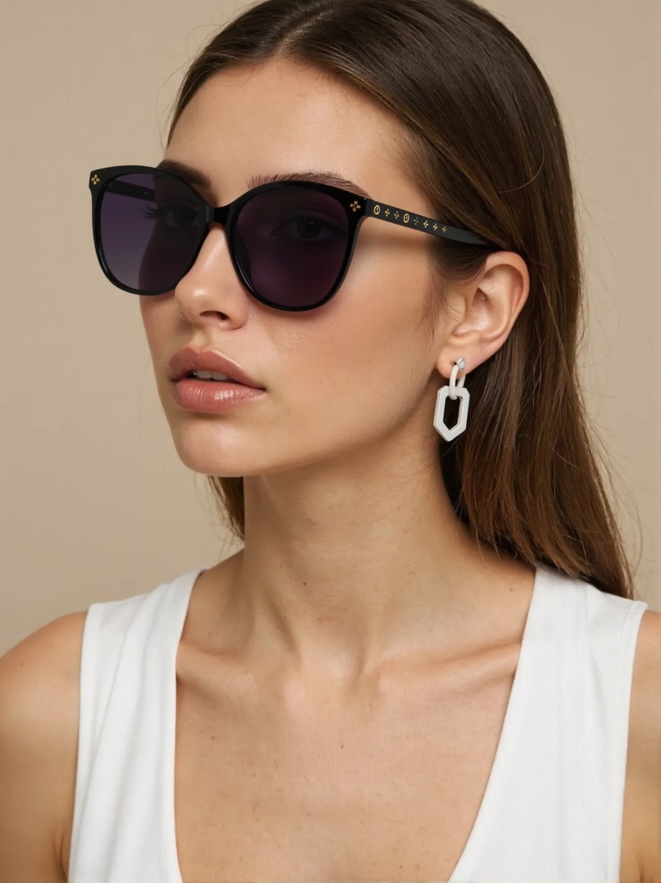 Street Fashion Glasses - Óculos de sol quentes, óculos faciais