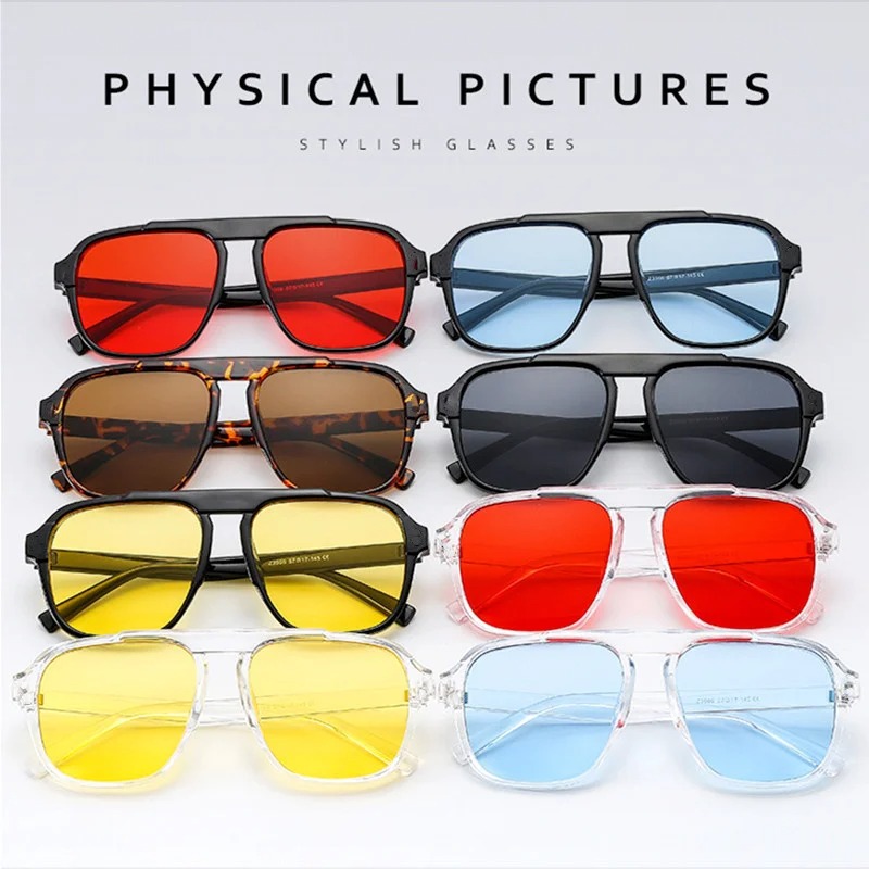 Novos Óculos de Sol Oversized  - Street Fashion Glasses avaliação e preço
