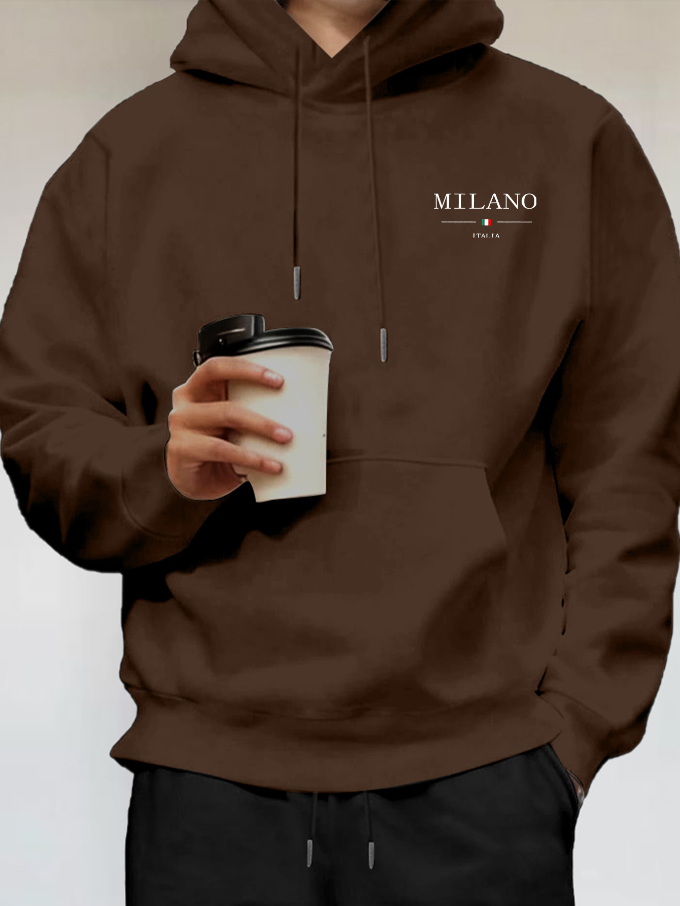 Moletom Masculino Minimalista  - Street Fashion In Milan avaliação e preço
