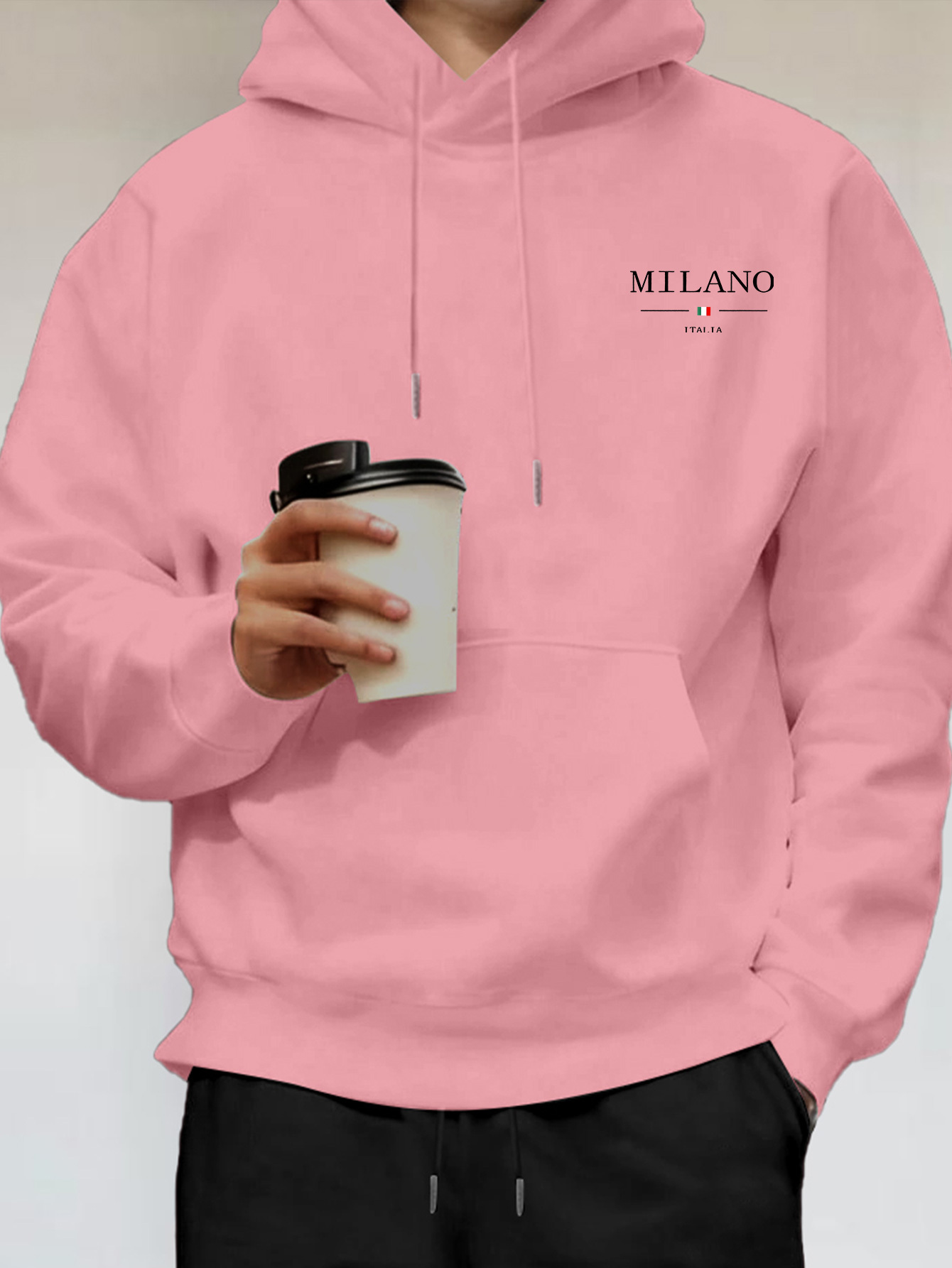 Moletom Masculino Minimalista  - Street Fashion In Milan avaliação e preço