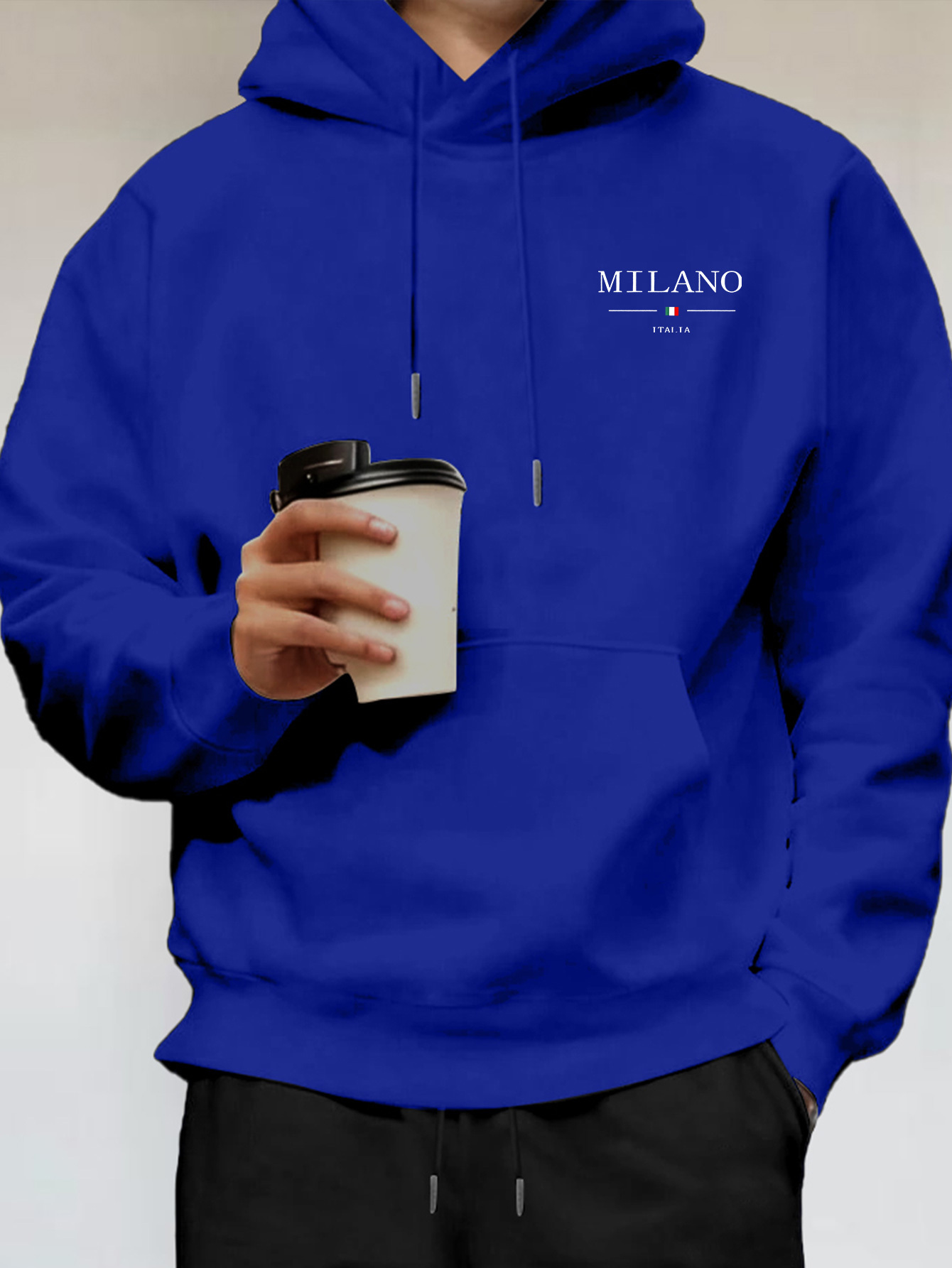 Moletom Masculino Minimalista  - Street Fashion In Milan avaliação e preço
