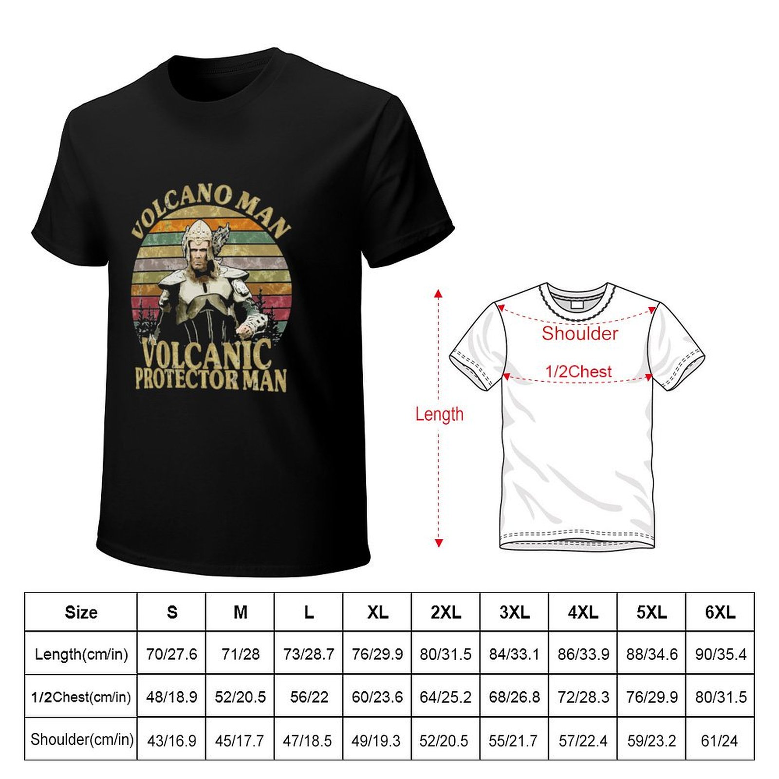 Camiseta essencial Volcano Man - Street Fashion Essentials avaliação e preço