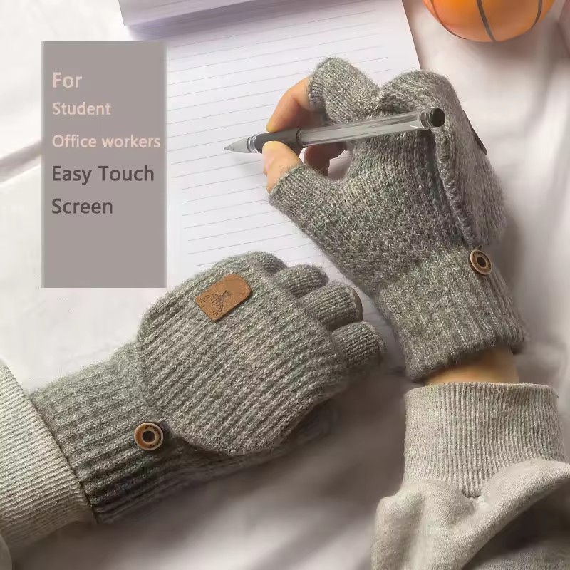 Luvas sem dedos de malha inver - Street Fashion Gloves avaliação e preço