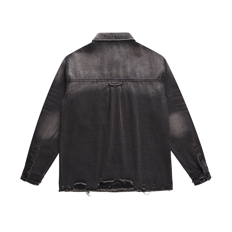 Jaqueta Jeans Masculina Rasgad - Street Fashion Jacket avaliação e preço