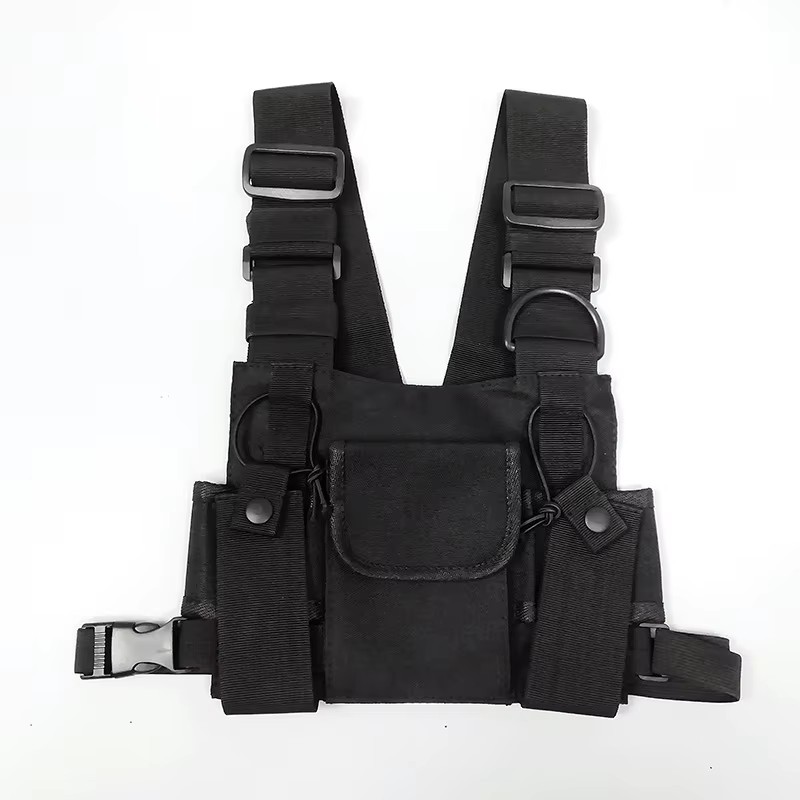 Bolsa de peito tática funciona - Street Fashion Baggy avaliação e preço