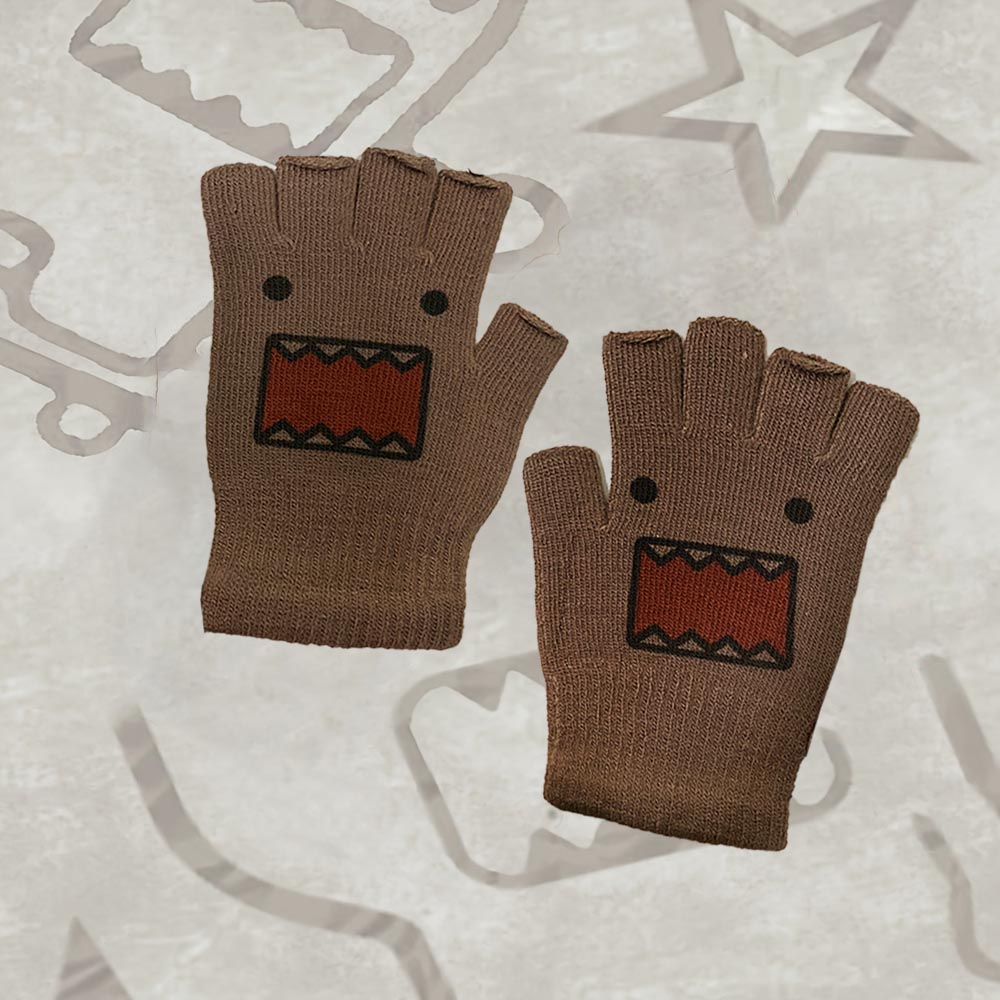 Original novo y2k impresso luv - Street Fashion Gloves avaliação e preço