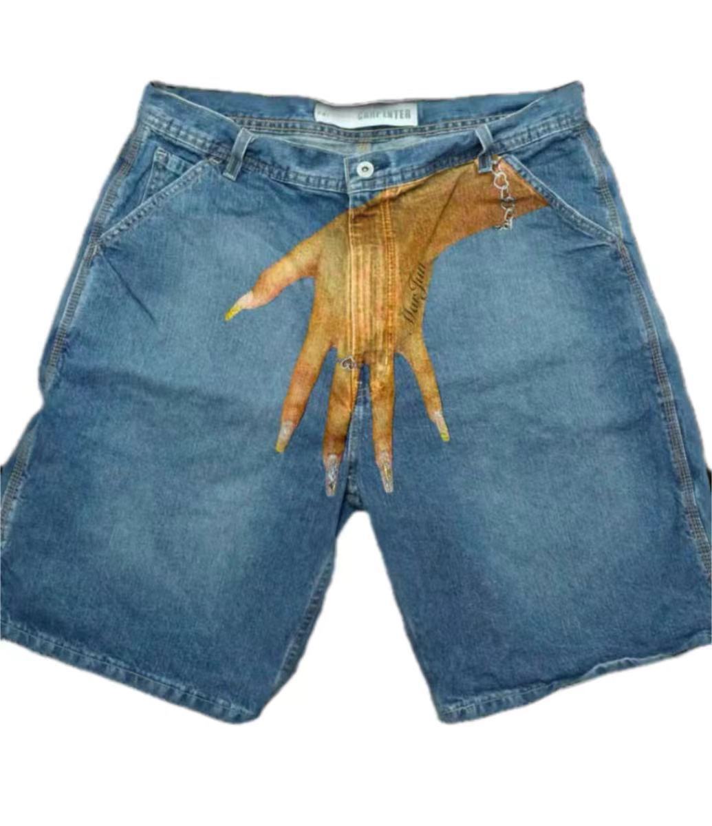 Shorts Jeans Feminino Deeptown - Street Fashion Baggy avaliação e preço
