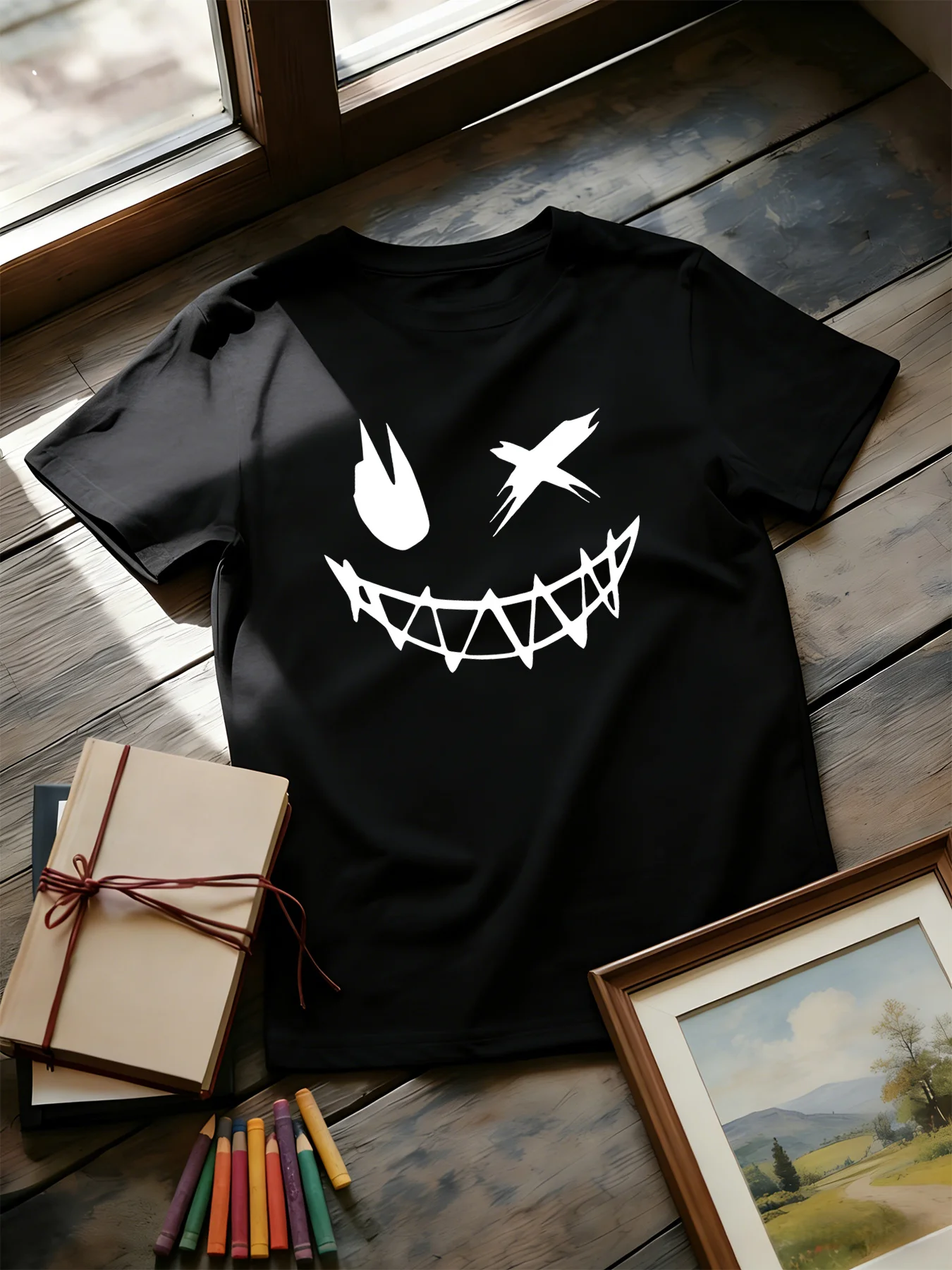 Camiseta Estampada com Padrão  - Street Fashion Culture avaliação e preço