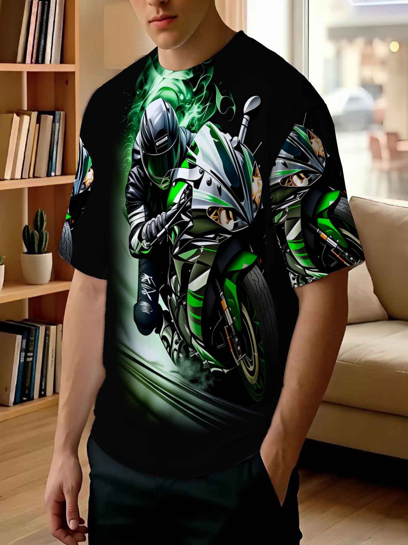 Camiseta Masculina Estampada N - Street Fashion Culture avaliação e preço