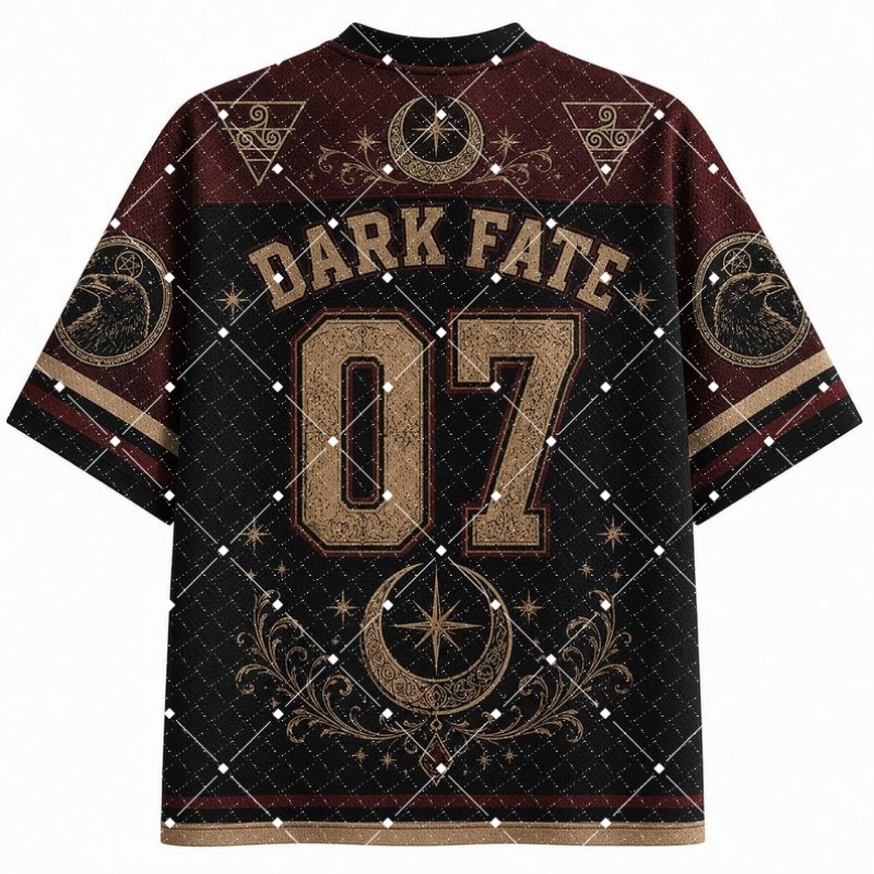 Camiseta de Jersey com Estampa - Street Fashion Baggy avaliação e preço