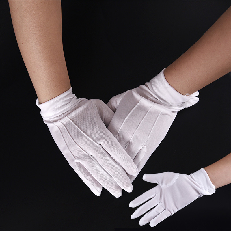 1 par branco luvas formais hom - Street Fashion Gloves avaliação e preço