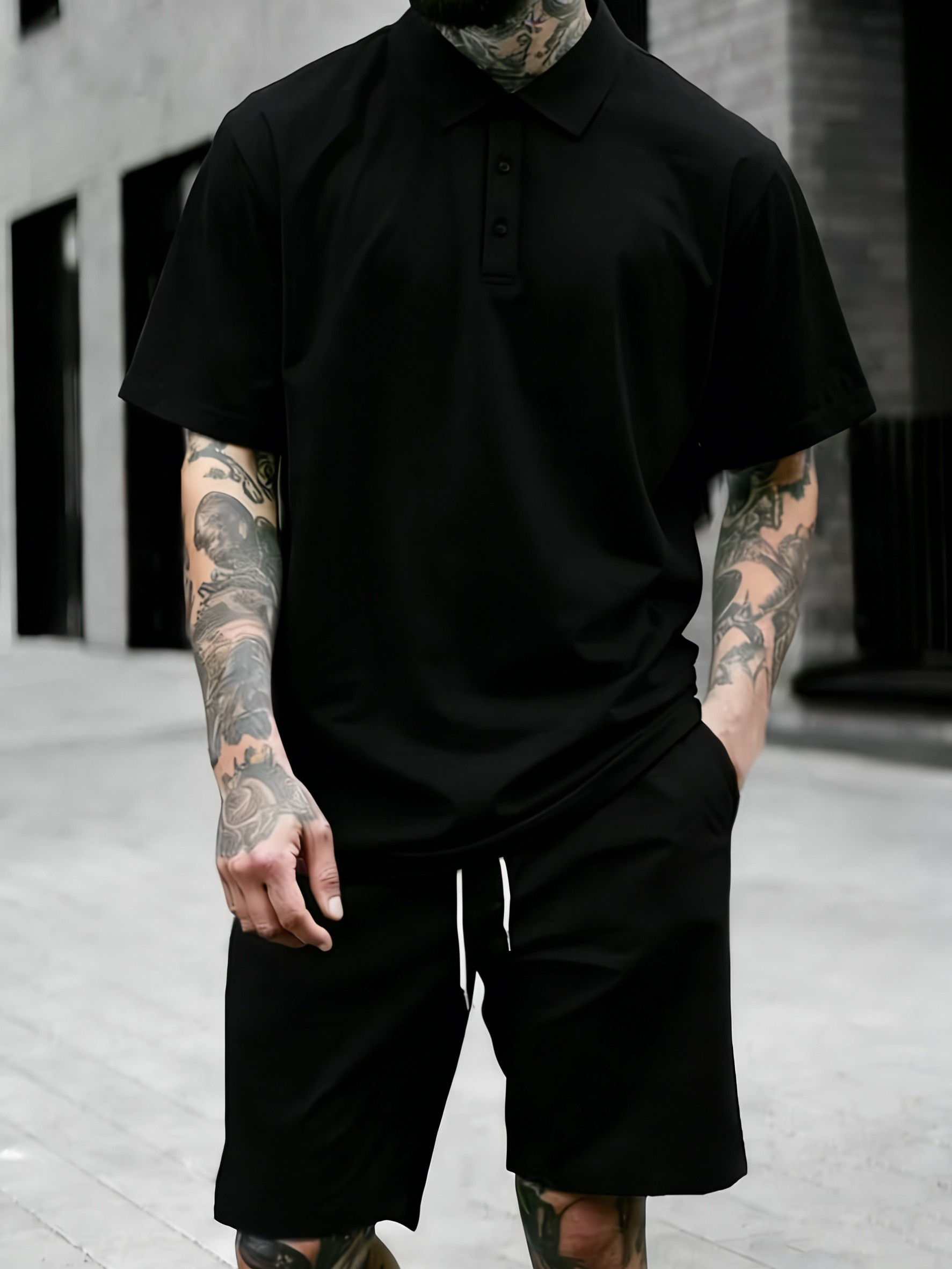 Camisetas Polo Masculinas de V - Street Fashion Culture avaliação e preço