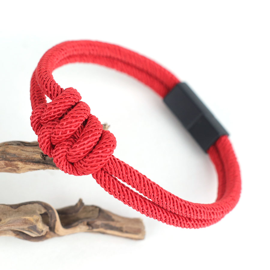 Pulseira de corda masculina el - Street Fashion In Milan avaliação e preço