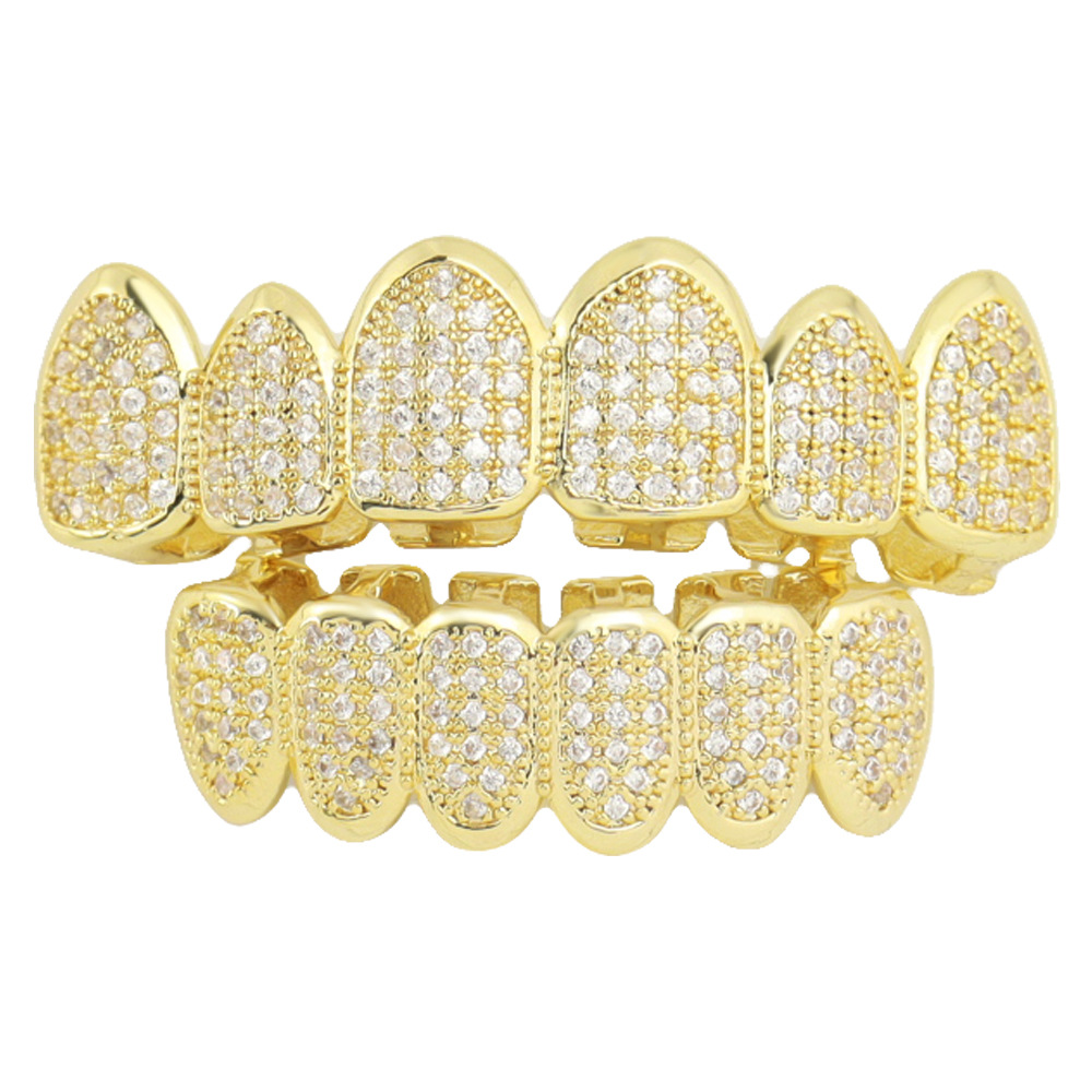 1 Peça Grillz de Dente em Cobr - Street Fashion Essentials avaliação e preço
