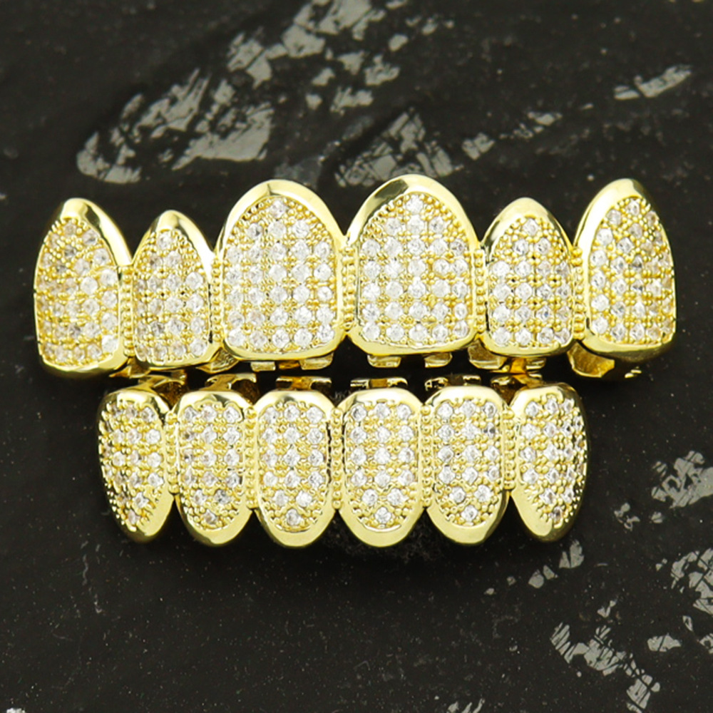 1 Peça Grillz de Dente em Cobr - Street Fashion Essentials avaliação e preço