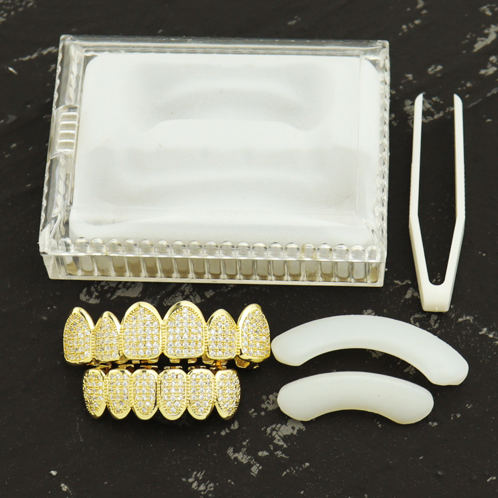 1 Peça Grillz de Dente em Cobr - Street Fashion Essentials avaliação e preço