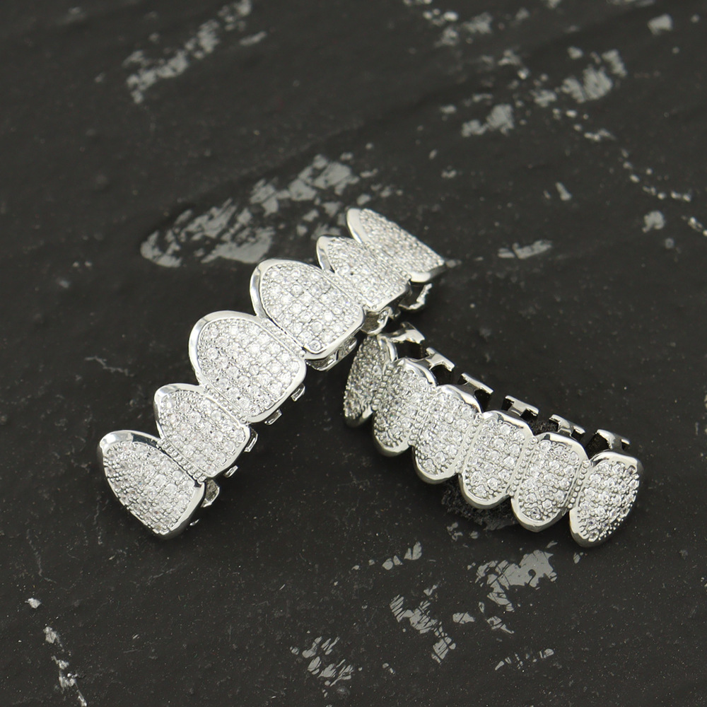 1 Peça Grillz de Dente em Cobr - Street Fashion Essentials avaliação e preço