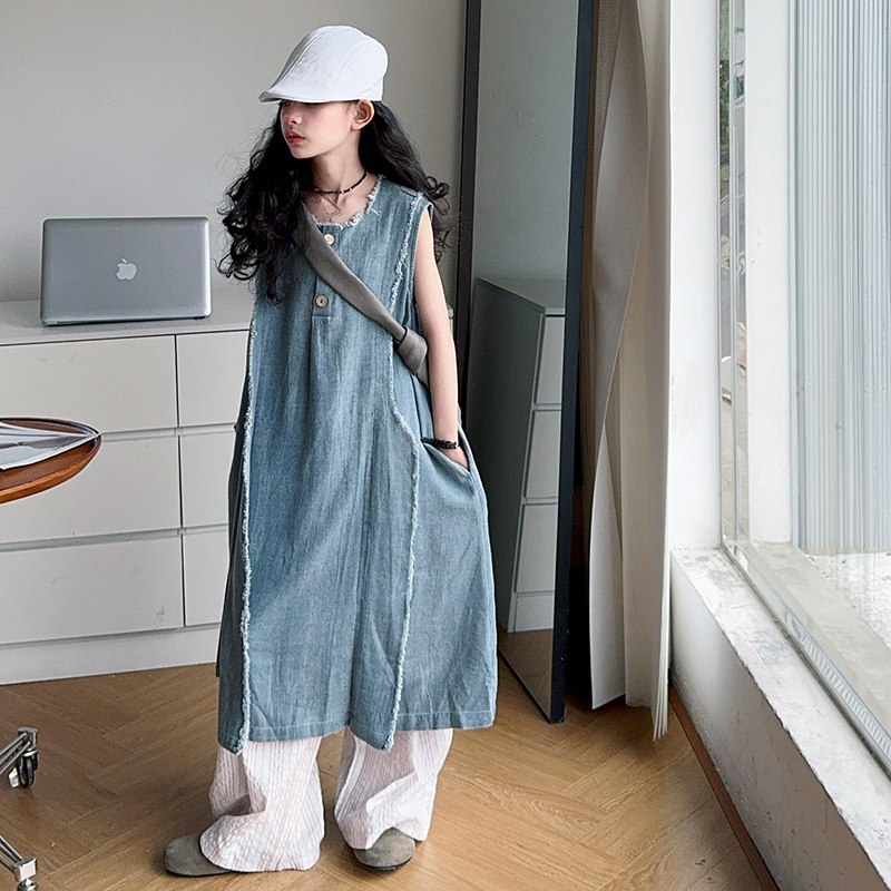 Estilo solto crianças luxo ver - Street Fashion Girls avaliação e preço