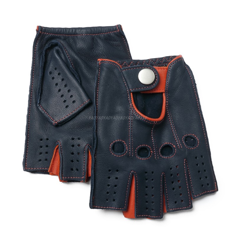 Luvas Masculinas de Couro Genu - Street Fashion Gloves avaliação e preço
