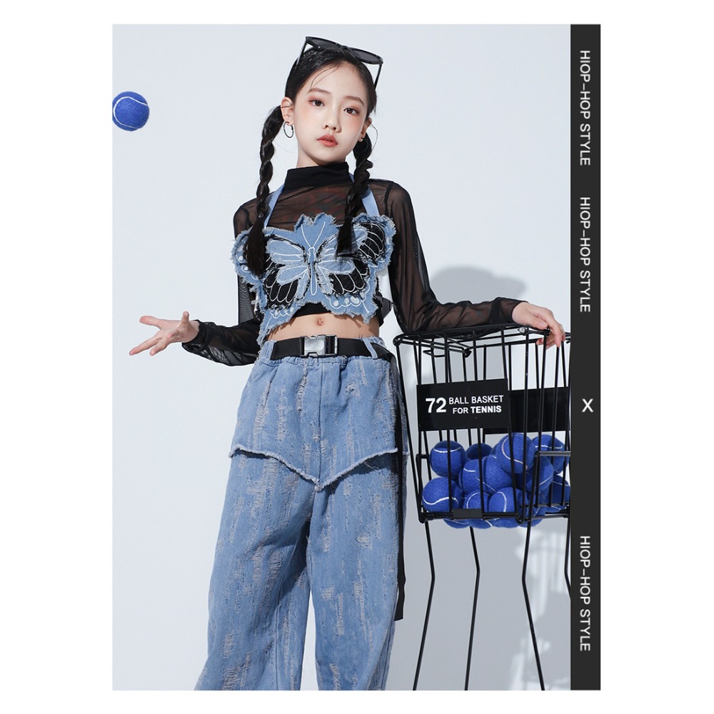 Conjunto de Dança Jazz Hip Hop - Street Fashion Jacket avaliação e preço
