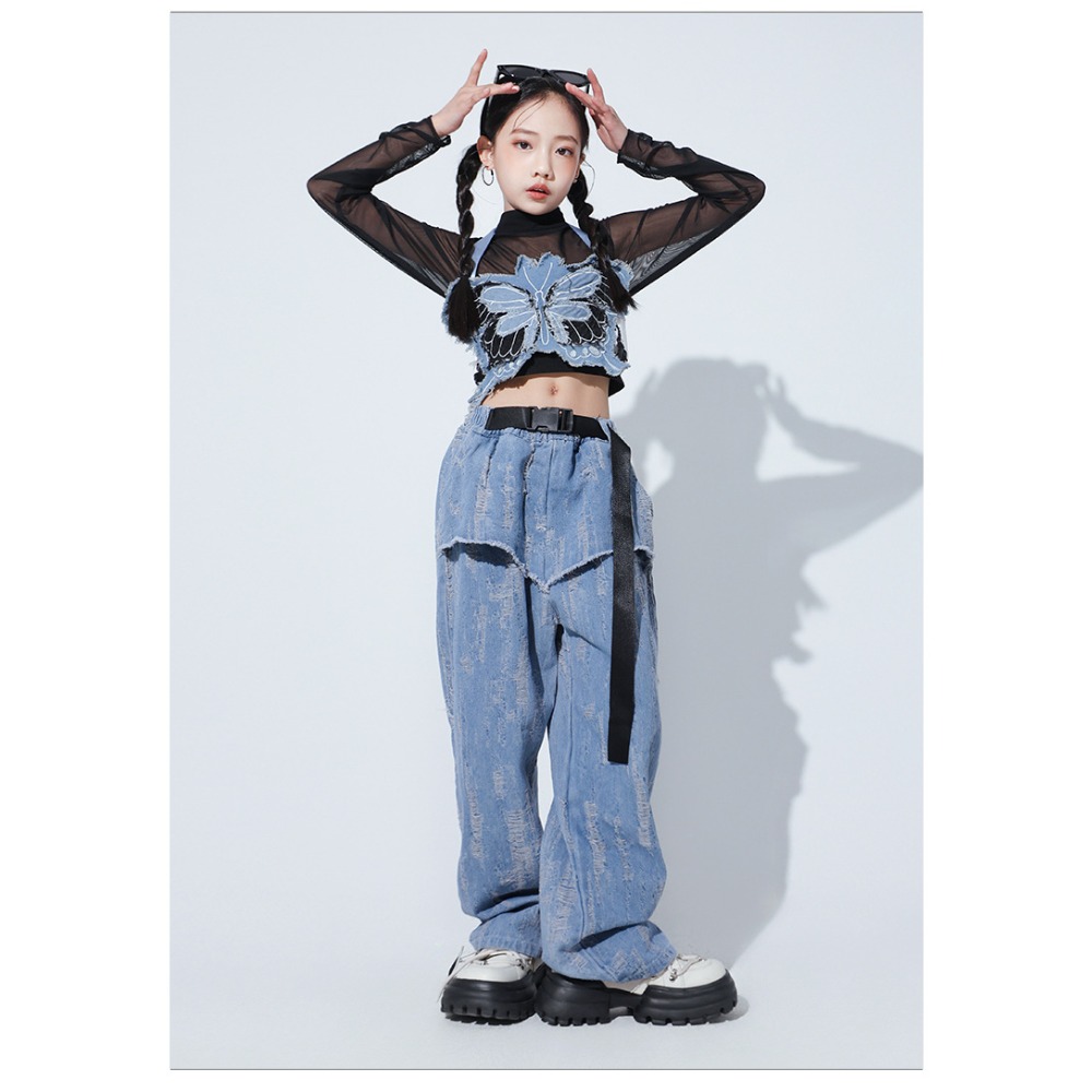 Conjunto de Dança Jazz Hip Hop - Street Fashion Jacket avaliação e preço