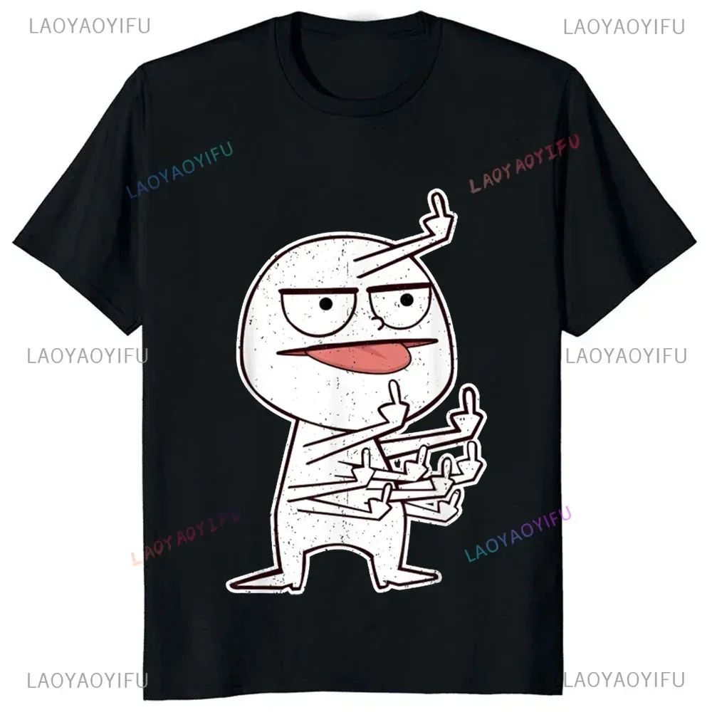 Dedo médio engraçado maníaco i - Street Fashion Baggy avaliação e preço