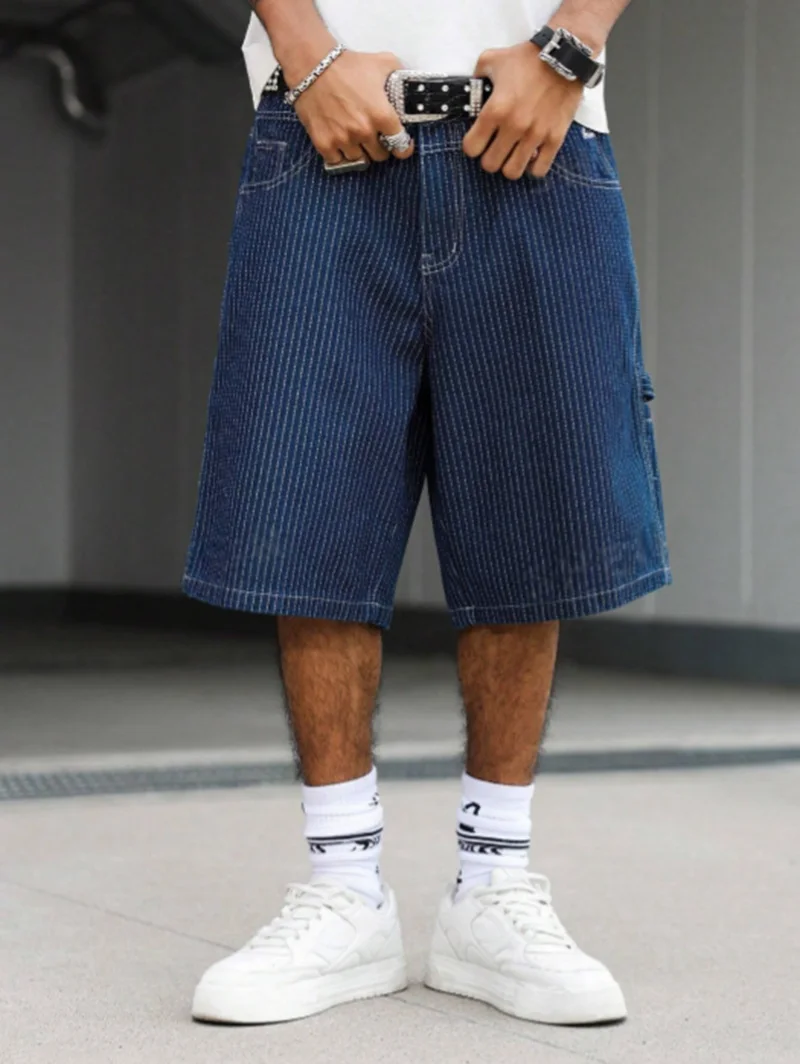 Shorts Jeans Baggy Vintage com - Street Fashion Baggy avaliação e preço