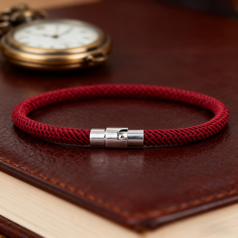 Pulseira de corda artesanal de - Street Fashion In Milan avaliação e preço
