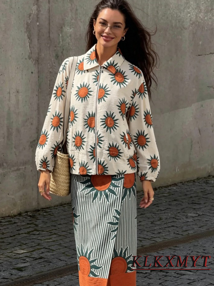 Conjuntos de Moda Feminina com - Street Fashion Jacket avaliação e preço