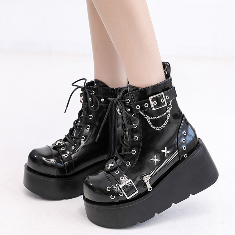 Nova marca senhoras goth plata - Street Fashion Girls avaliação e preço