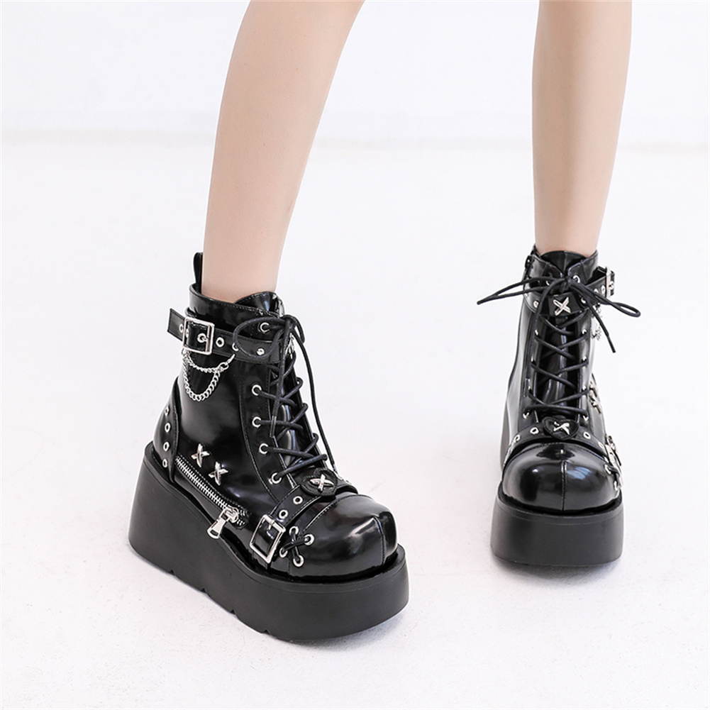 Nova marca senhoras goth plata - Street Fashion Girls avaliação e preço