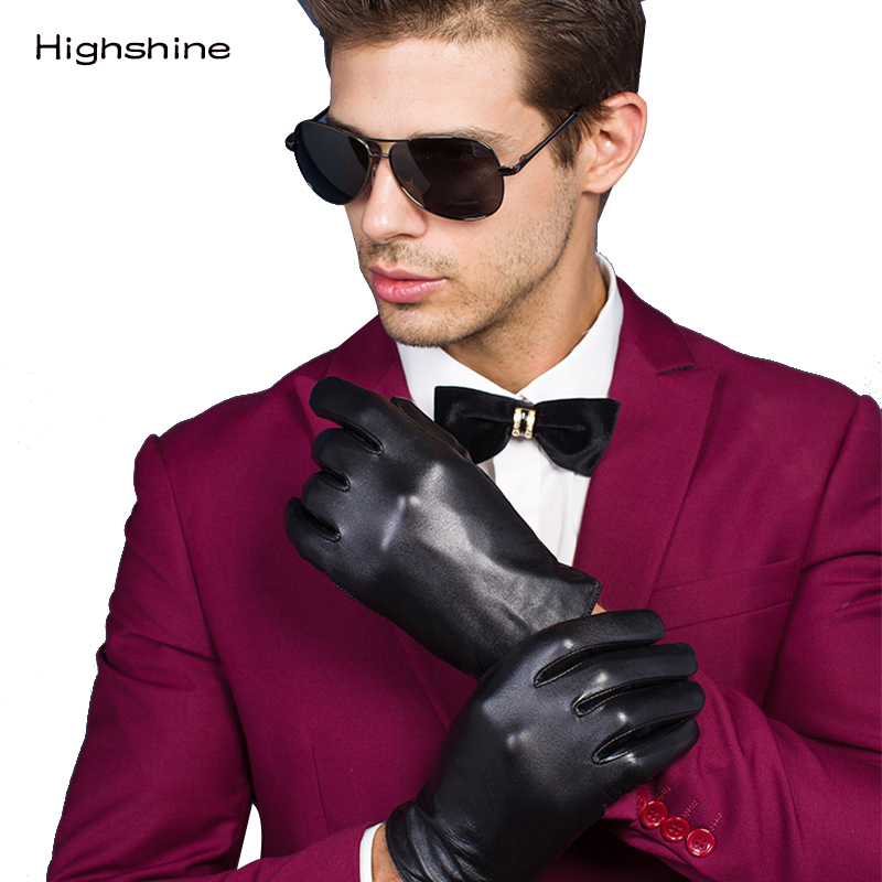 Luvas de couro de carneiro gen - Street Fashion Gloves avaliação e preço