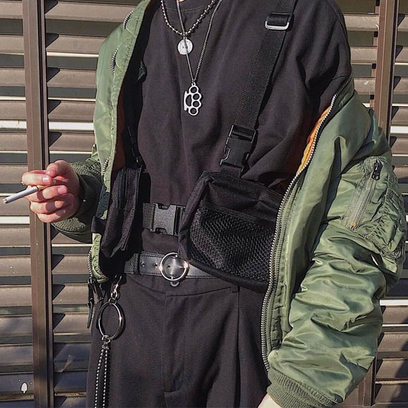 Bolsa de Cintura Street Trend, - Street Fashion Baggy avaliação e preço